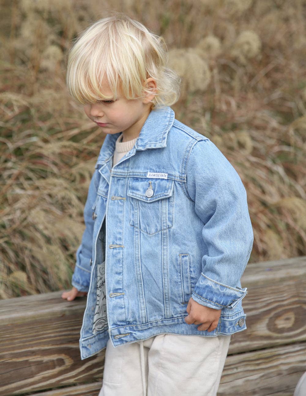What a Friend in Jesus Kids Denim Jacket ***PREORDER***