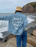 What a Friend In Jesus Denim Jacket ****PREORDER****