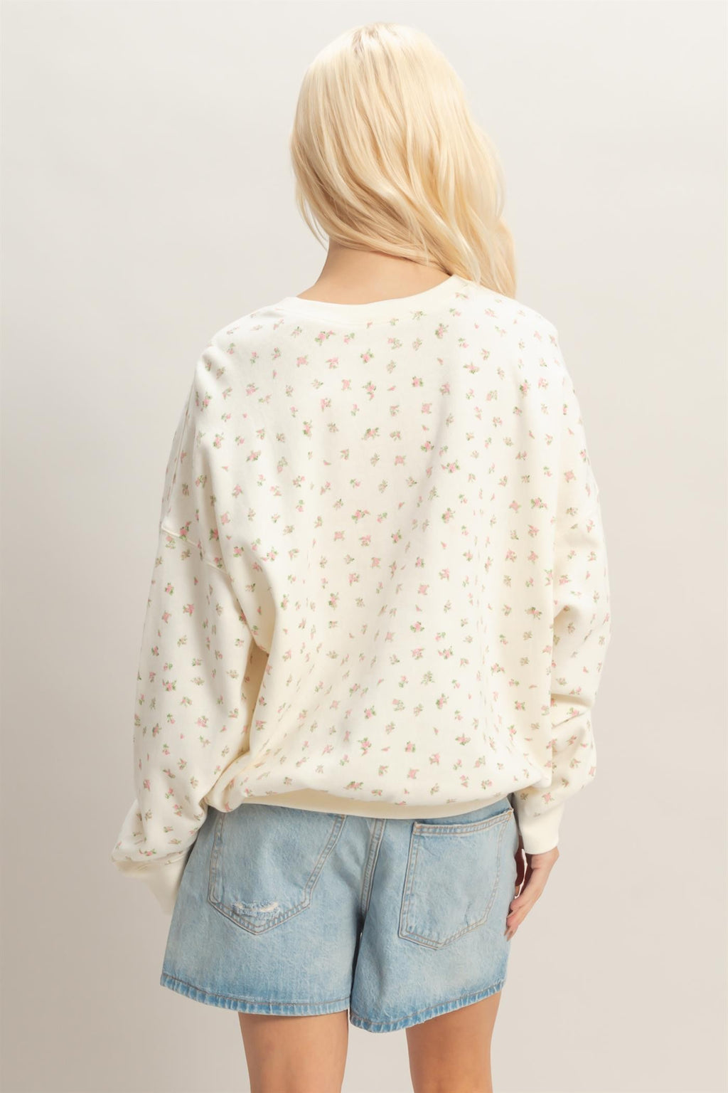 Ditsy Floral Sweatshirt